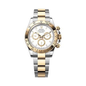 Rolex Two-Tone 40mm White Dial Dress Watch 116503