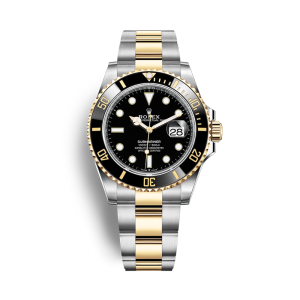 Rolex Submariner 41mm Two Tone Black Dial 126613LN