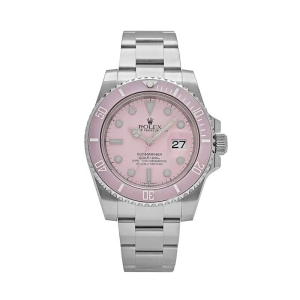 Rolex Submariner Date 40mm Custom Made Pink Dial 116610