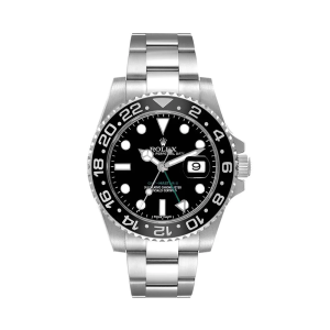 Rolex GMT-Master II Black Ceramic Bezel 40mm Black Dial 116710LN