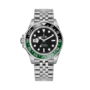 Rolex GMT-Master II Sprite Luminous Markers 40mm Black Dial 126720