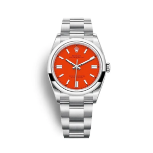 Rolex Perpetual 36mm Red Dial Oyster watch 126000