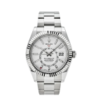 Rolex Sky-Dweller 42mm White Dial Luxury Watch 326934