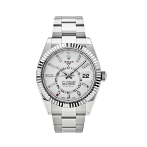 Rolex Sky-Dweller 42mm White Dial Luxury Watch 326934