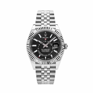 Rolex Sky-Dweller 42mm Stainless Steel Black Dial Jubilee 326934