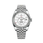 Rolex Sky-Dweller 42mm Steel Jubilee White Dial  Mens Watch 326934