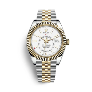 Rolex Sky Dweller 42mm White Index Dial Jubilee 326399