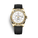 Rolex Sky-Dweller 42mm 18k Gold Oysterflex 326238