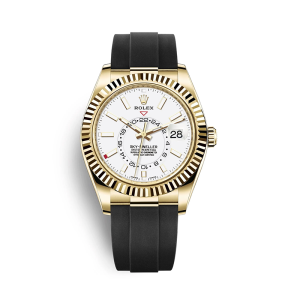 Rolex Sky-Dweller 42mm 18k Gold Oysterflex 326238