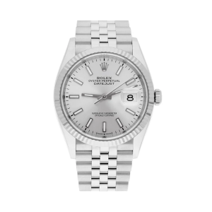 Rolex Datejust 36mm Fluted Silver Jubilee 126234