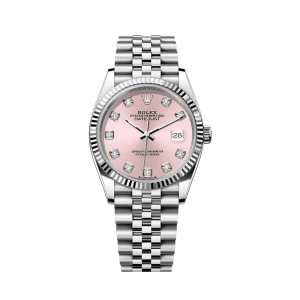 Rolex Datejust 36mm Jubilee Pink Gem Dial 116234