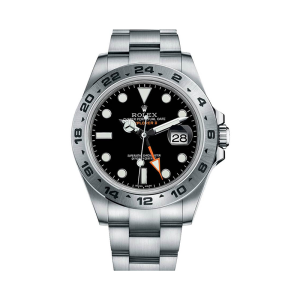 Rolex 42mm Explorer II Black Dial Orange Men¡¯s Watch 216570