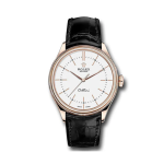 Rolex 39mm Cellini White Lacquer Dial with 18K Everose 50505