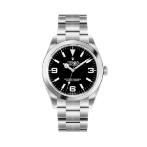 Rolex Explorer 36mm Black Dial Oystersteel Unisex Watch 124270