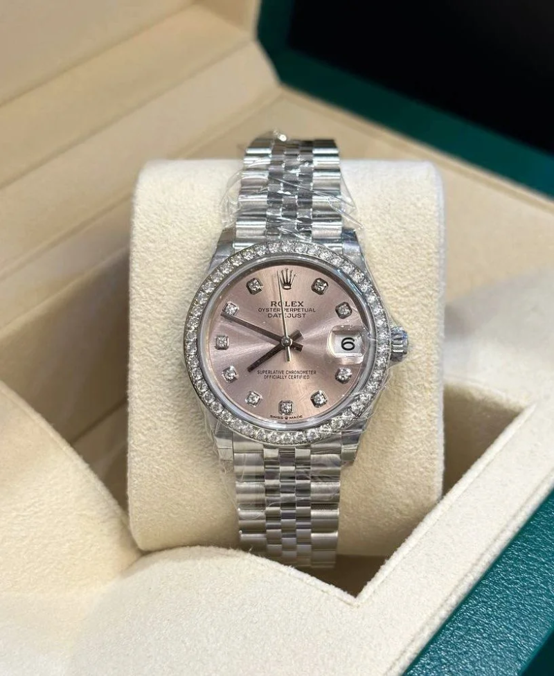 Rolex Datejust 31mm Diamond Pink Dial 278384RBR - Image 2