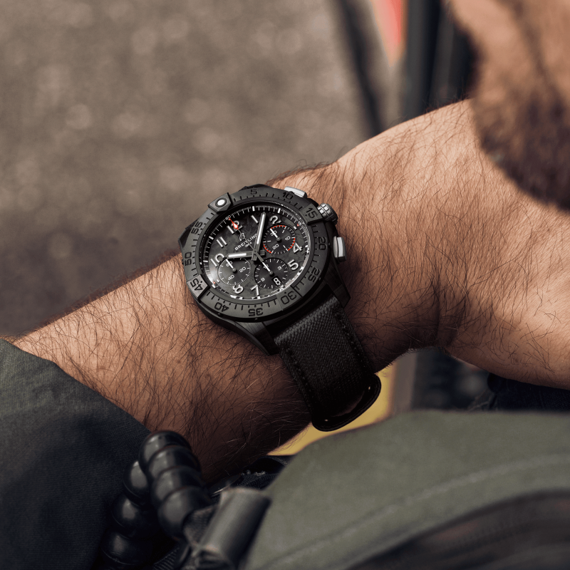 Breitling Avenger B01 Chronograph 44 NIGHT MISSION, Ref# SB0147101B1X1, Unworn 2024 - Image 6