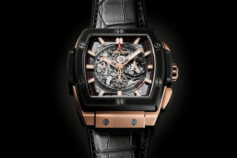 Hublot Spirit of Big Bang King Gold Ceramic 42mm, Ref# 641.OM.0183.LR - Image 4