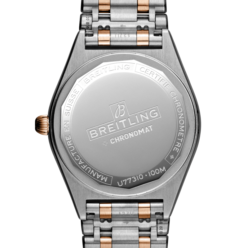 Breitling Chronomat 32, Stainless Steel, 18k Red Gold and 11 Diamonds, Ref# U77310101A2U1, Unworn 2024 - Image 4