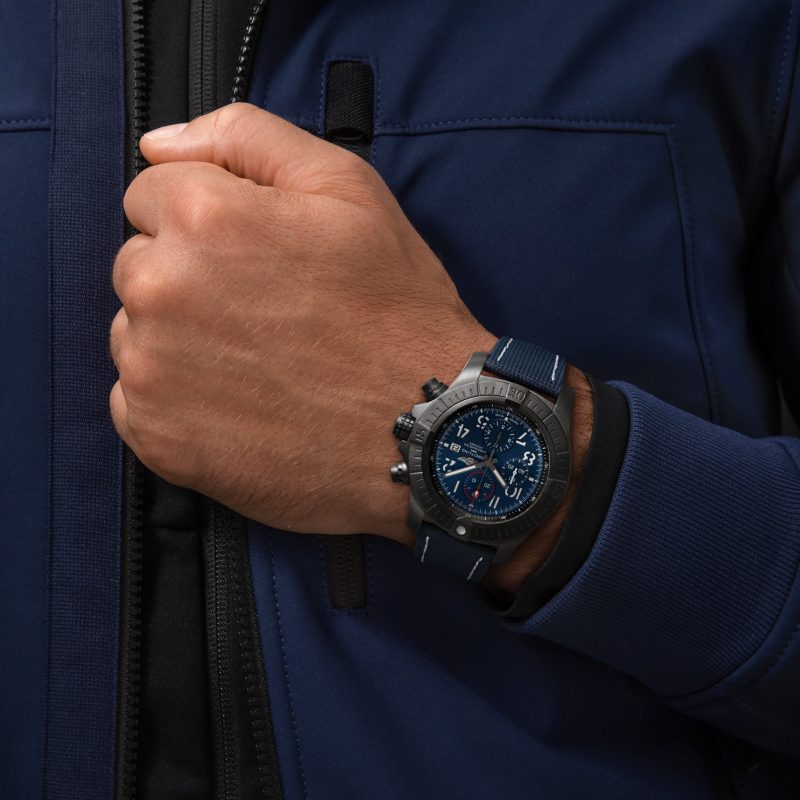 Breitling Super Avenger Chronograph 48 NIGHT MISSION, Ref# V13375101C1X2 - Image 4