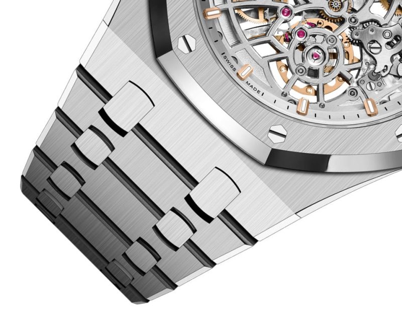 Audemars Piguet Royal Oak ¡°JUMBO¡± EXTRA-THIN OPENWORKED ¡°50TH ANNIVERSARY¡± Ref# 16204ST.OO.1240ST.01 - Image 4