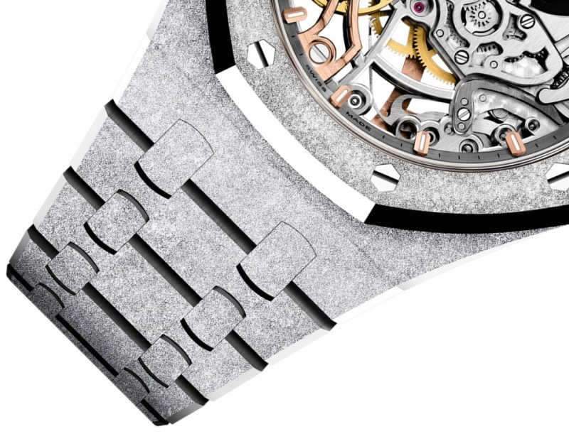 Audemars Piguet Royal Oak DOUBLE BALANCE WHEEL OPENWORKED Ref# 15466BC.GG.1259BC.01 - Image 4