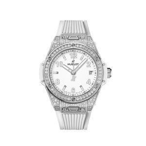 Hublot Big Bang ONE CLICK STEEL WHITE PAV¨¦ Ref# 465.SE.2010.RW.1604