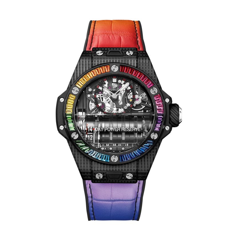 Hublot Big Bang MP-11 POWER RESERVE 14 DAYS 3D CARBON RAINBOW Ref# 911.QD.0123.LR.4099 - Image 2