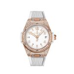 Hublot Big Bang ONE CLICK KING GOLD WHITE PAV¨¦ Ref# 465.OE.2080.RW.1604