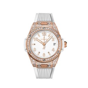 Hublot Big Bang ONE CLICK KING GOLD WHITE PAV¨¦ Ref# 465.OE.2080.RW.1604