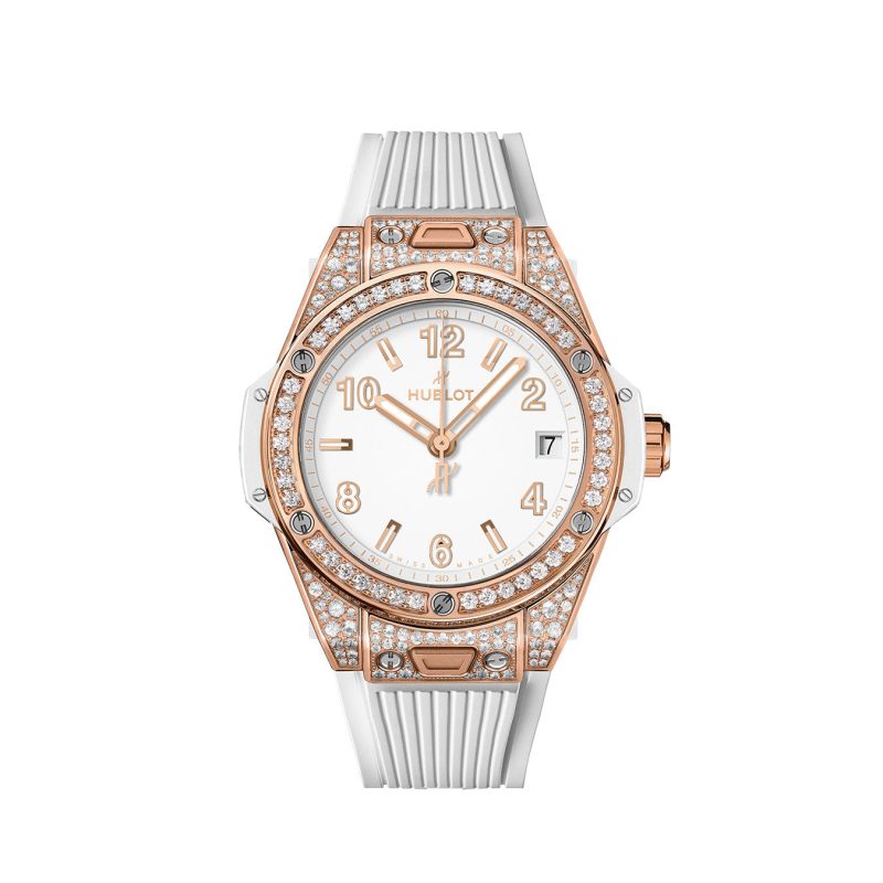 Hublot Big Bang ONE CLICK KING GOLD WHITE PAV¨¦ Ref# 465.OE.2080.RW.1604 - Image 2