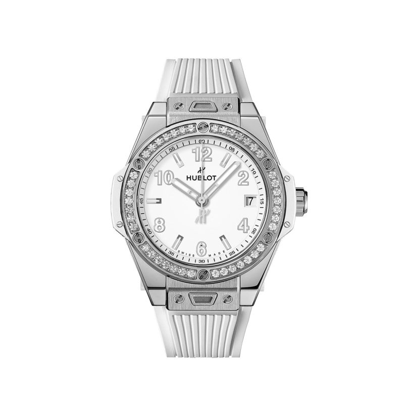 Hublot Big Bang ONE CLICK STEEL WHITE DIAMONDS Ref# 465.SE.2010.RW.1204 - Image 2