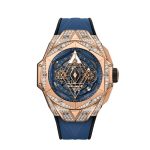 Hublot Big Bang SANG BLEU II KING GOLD BLUE PAV¨¦ Ref# 418.OX.5108.RX.1604.MXM20