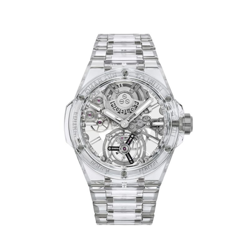 Hublot Big Bang INTEGRATED TOURBILLON FULL SAPPHIRE Ref# 455.JX.0120.JX - Image 2