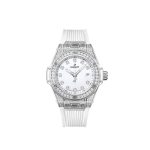 Hublot Big Bang ONE CLICK STEEL WHITE PAV¨¦ Ref# 485.SE.2210.RW.1604