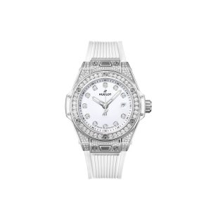 Hublot Big Bang ONE CLICK STEEL WHITE PAV¨¦ Ref# 485.SE.2210.RW.1604