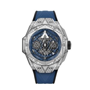 Hublot Big Bang SANG BLEU II TITANIUM BLUE PAV¨¦ Ref# 418.NX.5107.RX.1604.MXM20