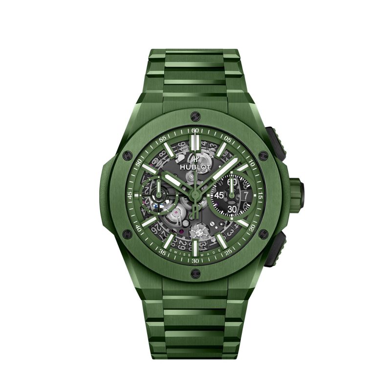 Hublot Big Bang INTEGRATED GREEN CERAMIC Ref# 451.GX.5220.GX - Image 2