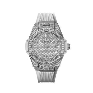 Hublot Big Bang ONE CLICK STEEL WHITE FULL PAV¨¦ Ref# 465.SE.9010.RW.1604