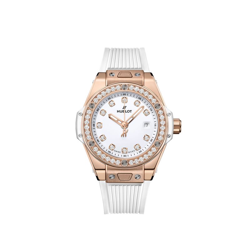 Hublot Big Bang ONE CLICK KING GOLD WHITE DIAMONDS Ref# 485.OE.2210.RW.1204 - Image 2