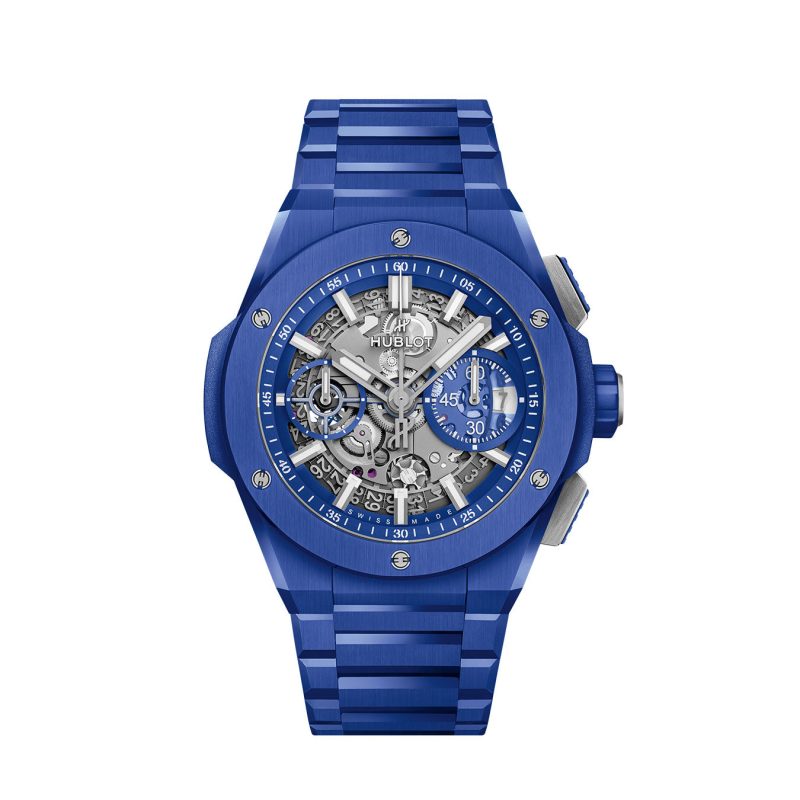 Hublot Big Bang Integrated Blue Indigo Ceramic Ref# 451.EX.5129.EX - Image 2