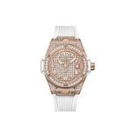 Hublot Big Bang ONE CLICK KING GOLD WHITE FULL PAV¨¦ Ref# 485.OE.9000.RW.1604